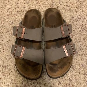 Stone Birkenstocks